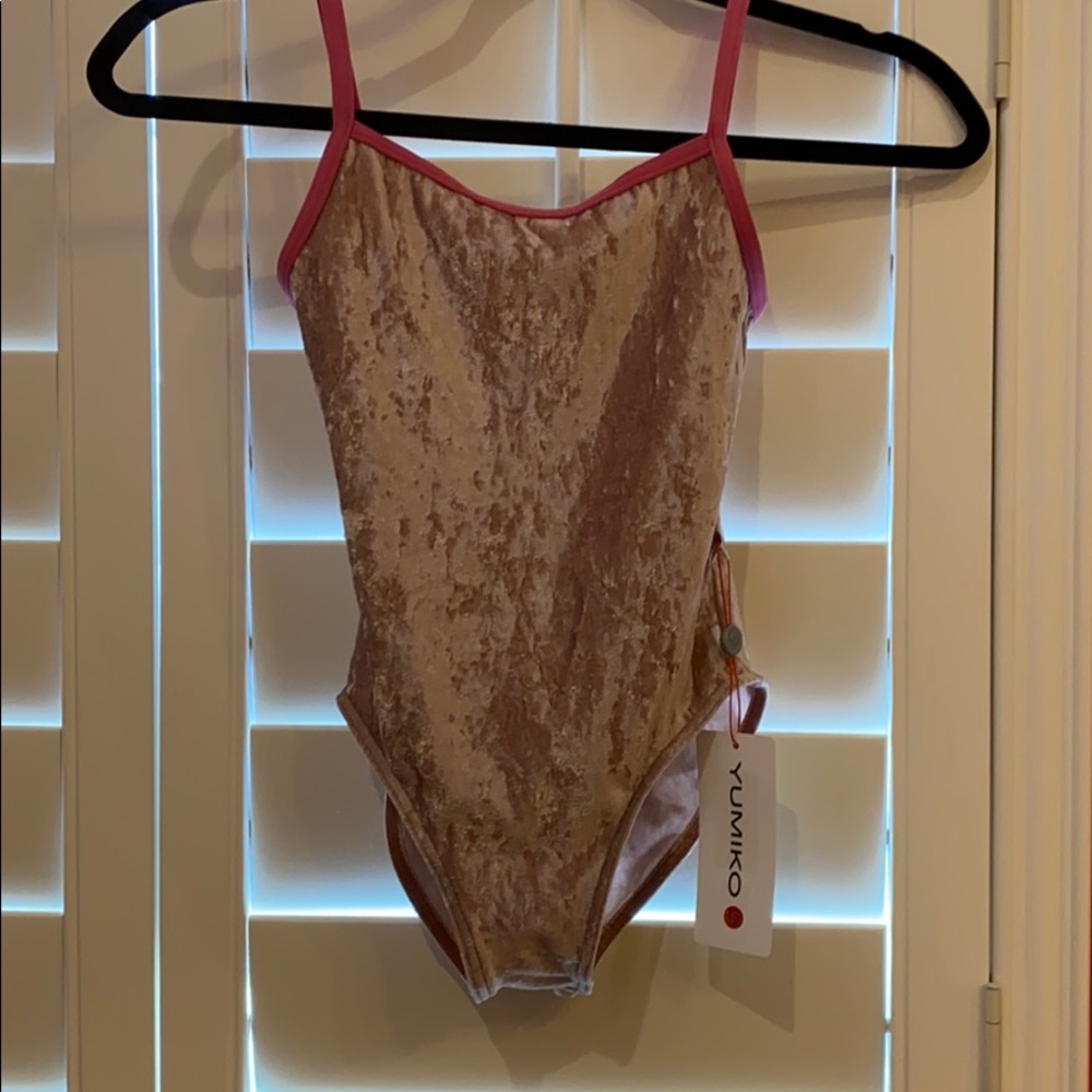 Brand New XL 14 Yumimo leotard velvet